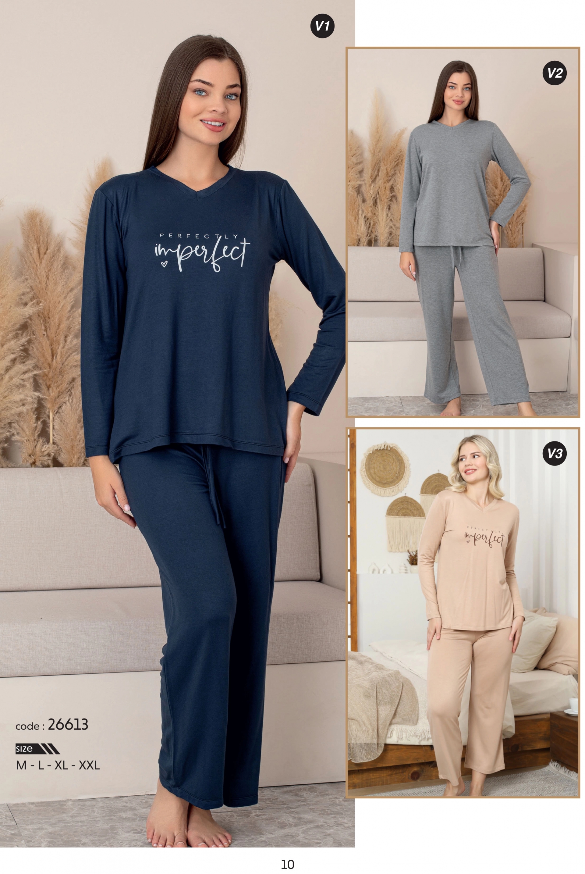26613-limissi%20v%20yaka%20kadın%20pijama%20takımı