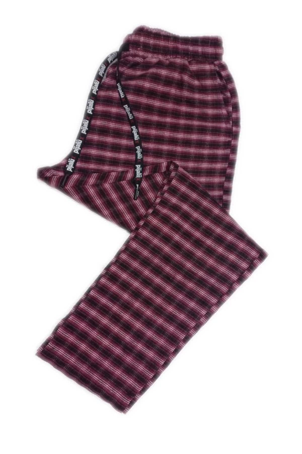 Pijalüx%20Erkek%20Kareli%20Poplin%20Cepli%20Alt%20Pijama