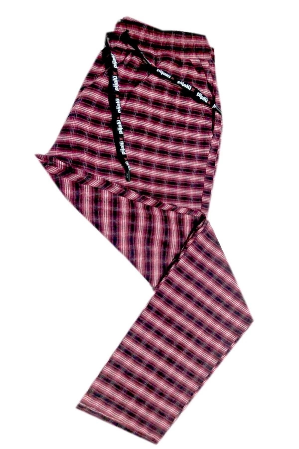 Pijalüx%20Erkek%20Kareli%20Poplin%20Cepli%20Alt%20Pijama