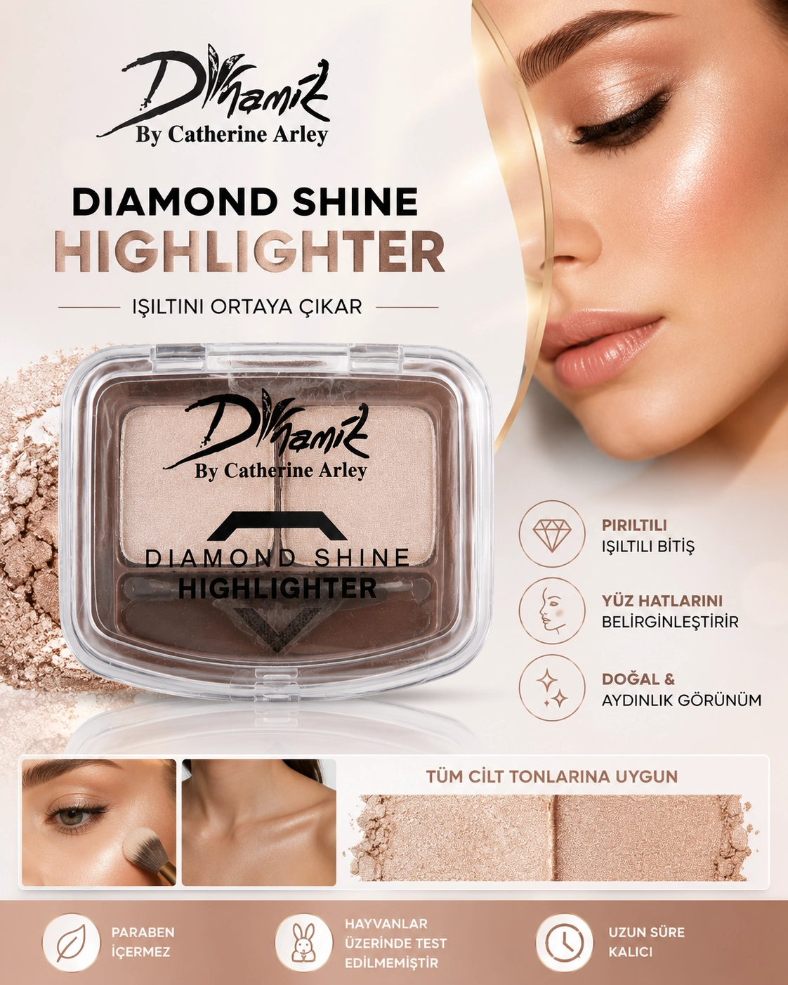 CATHERİNE%20ARLEY%20DİNAMİK%20SERİSİ%20HİGHLIGHTER%20AYDINLATICI