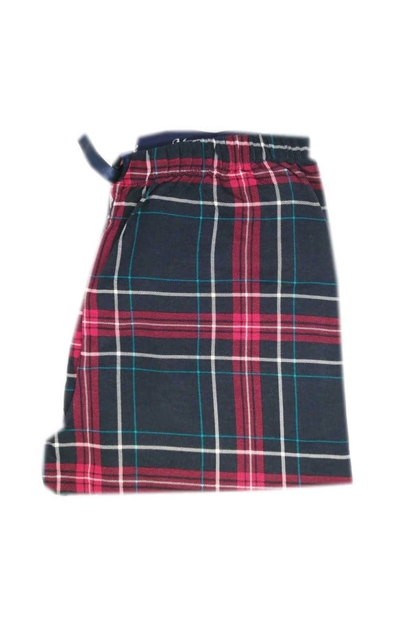 Kadın%20Ring%20Viskon%20Ekose%20Pijama%20Alt%209313