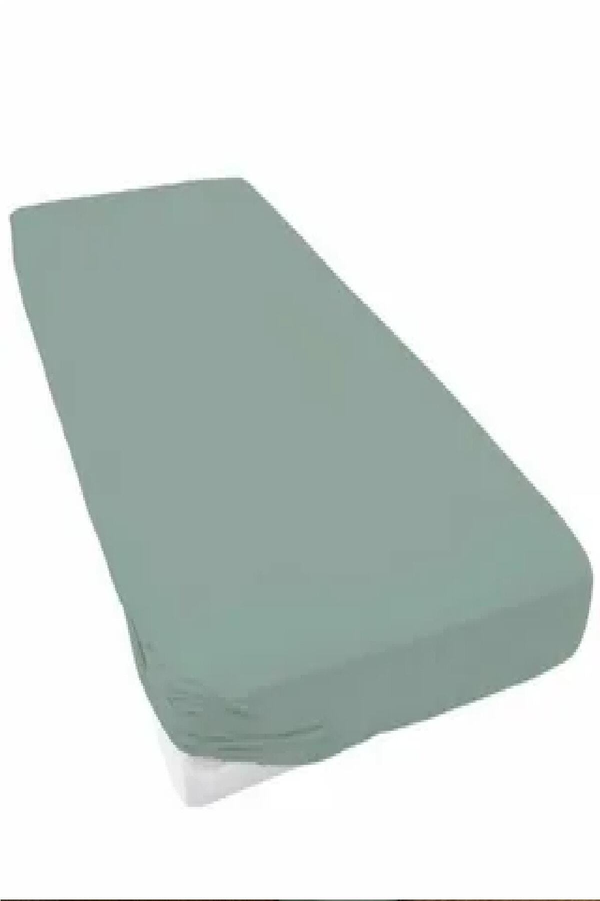 Altın%20Karma%20Jersey%20Penye%20Pamuklu%20180x200%20cm%20Çift%20Kişilik%20Lastikli%20Çarşaf%20Çağla%20Yeşili