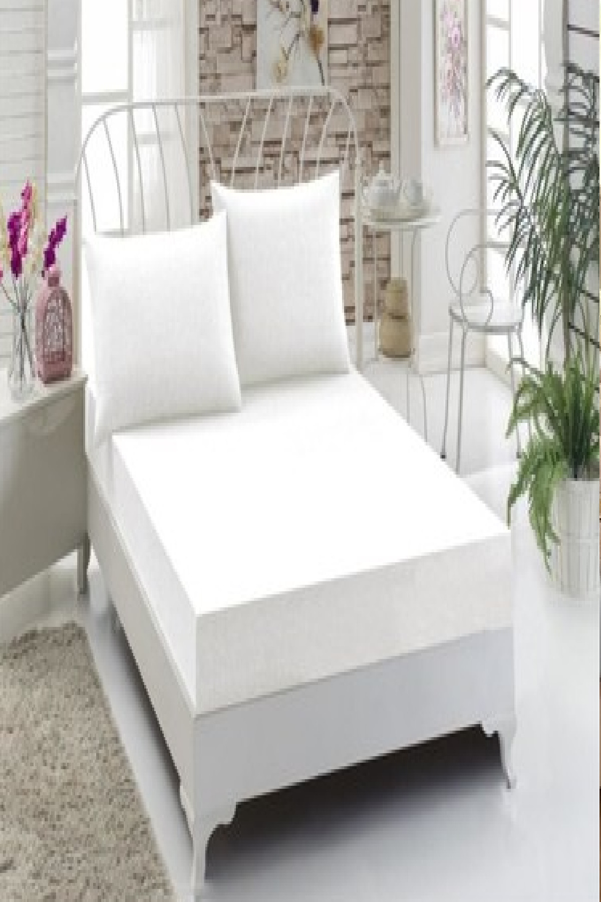 ﻿Altın%20Karma%20Havlu%20Lastikli%20Çarşaf%20Takımı%20180x200%20Cm%202%20Adet%2050x70%20Cm%20Yastık%20Kılıfı