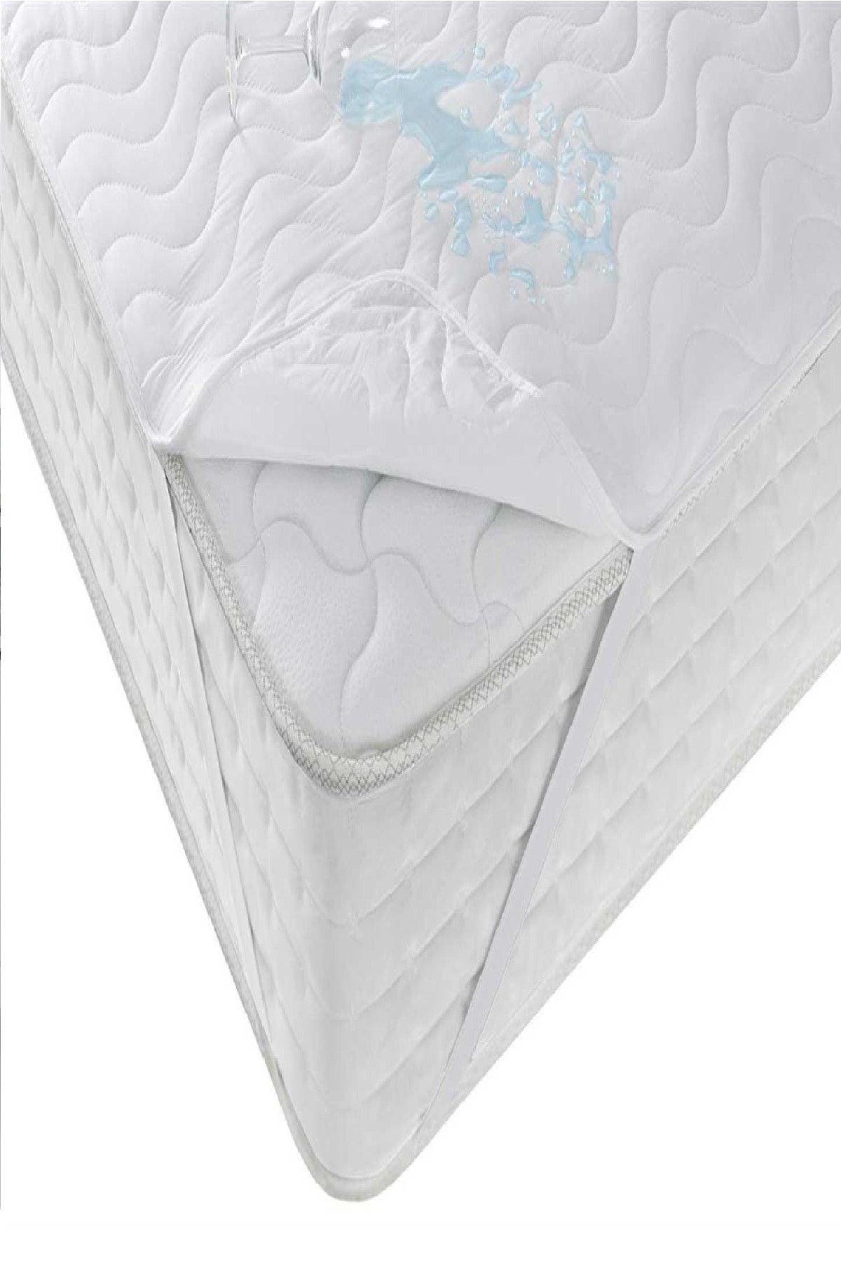 Altın%20Karma%20Bebe%2060x120%20cm%20Kapitoneli%20Sıvı%20Geçirmez%20Alez%20Köşe%20Lastikli%20Yatak%20Koruyucu%20Alez