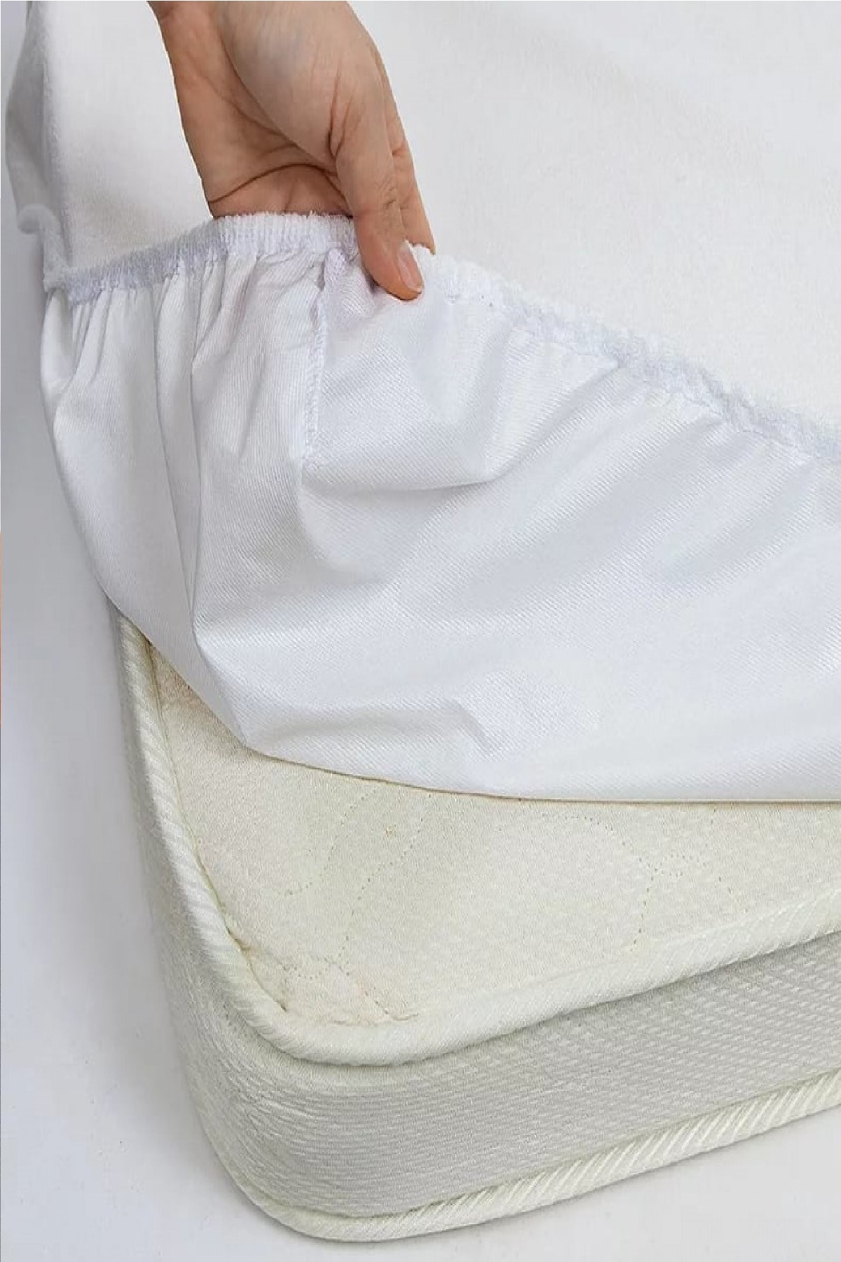 Altın%20Karma%2070x110%20Cm%20Pamuk%20Kumaş%20Full%20Kenar%20Fitted%20Sıvı%20Geçirmez%20Yatak%20Koruyucu%20Alez