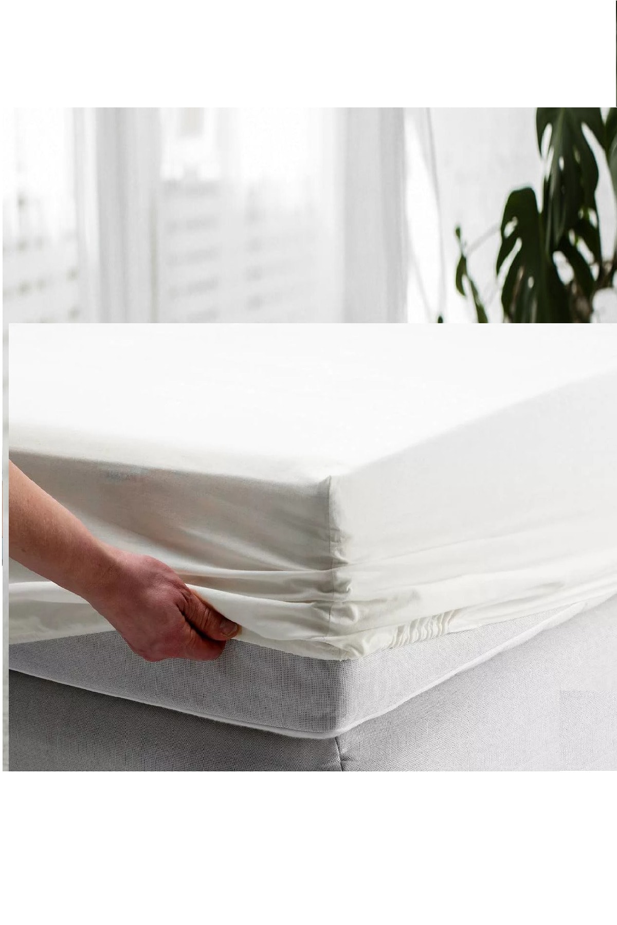 Altın%20Karma%2070x140%20Cm%20Pamuk%20Kumaş%20Full%20Kenar%20Fitted%20Sıvı%20Geçirmez%20Yatak%20Koruyucu%20Alez