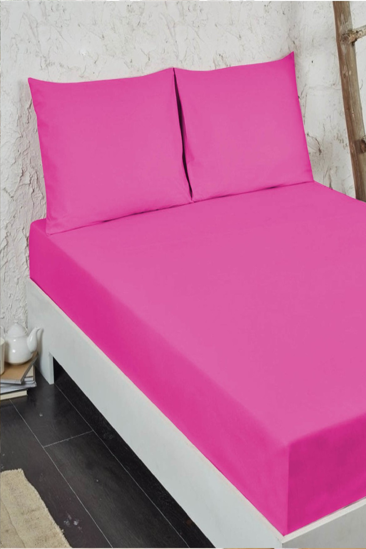 Bebesi%20Battal%20Boy%20Çift%20Kişilik%20Havlu%20Lastikli%20Çarşaf%20Takımı%20180X200%20cm
