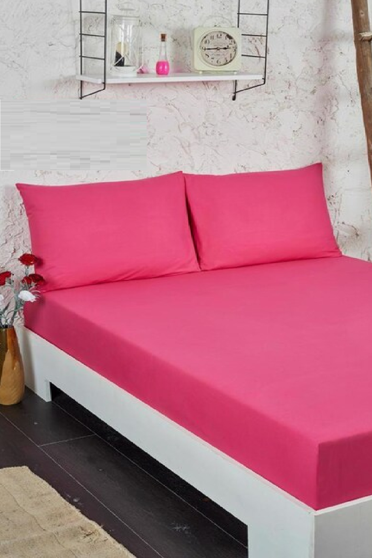 Bebesi%20Battal%20Boy%20Çift%20Kişilik%20Havlu%20Lastikli%20Çarşaf%20Takımı%20180X200%20cm