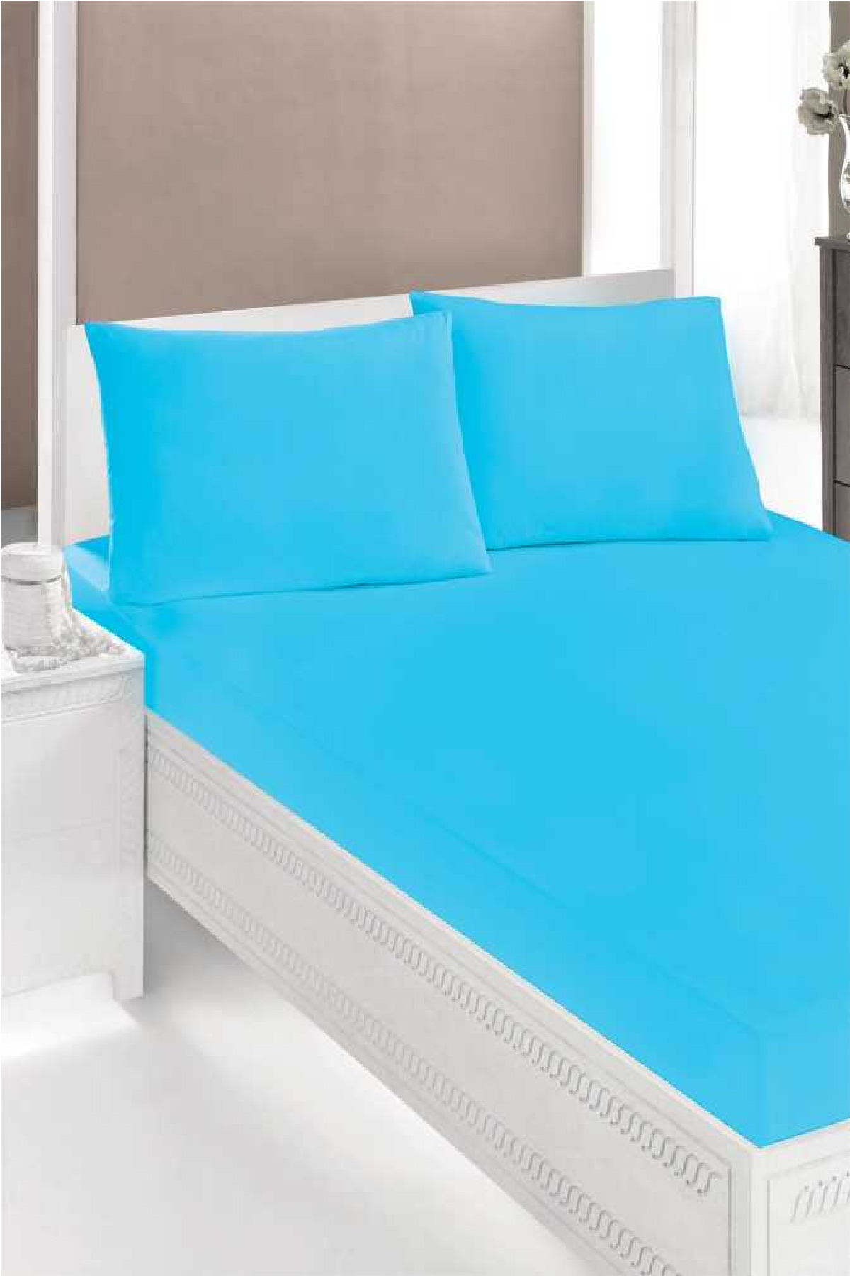 Bebesi%20Battal%20Boy%20180x200+35%20Cm%20Çift%20Kişilik%20Havlu%20Lastikli%20Çarşaf%20Takımı%202%20Adet%20Yastık%20Kılıfı