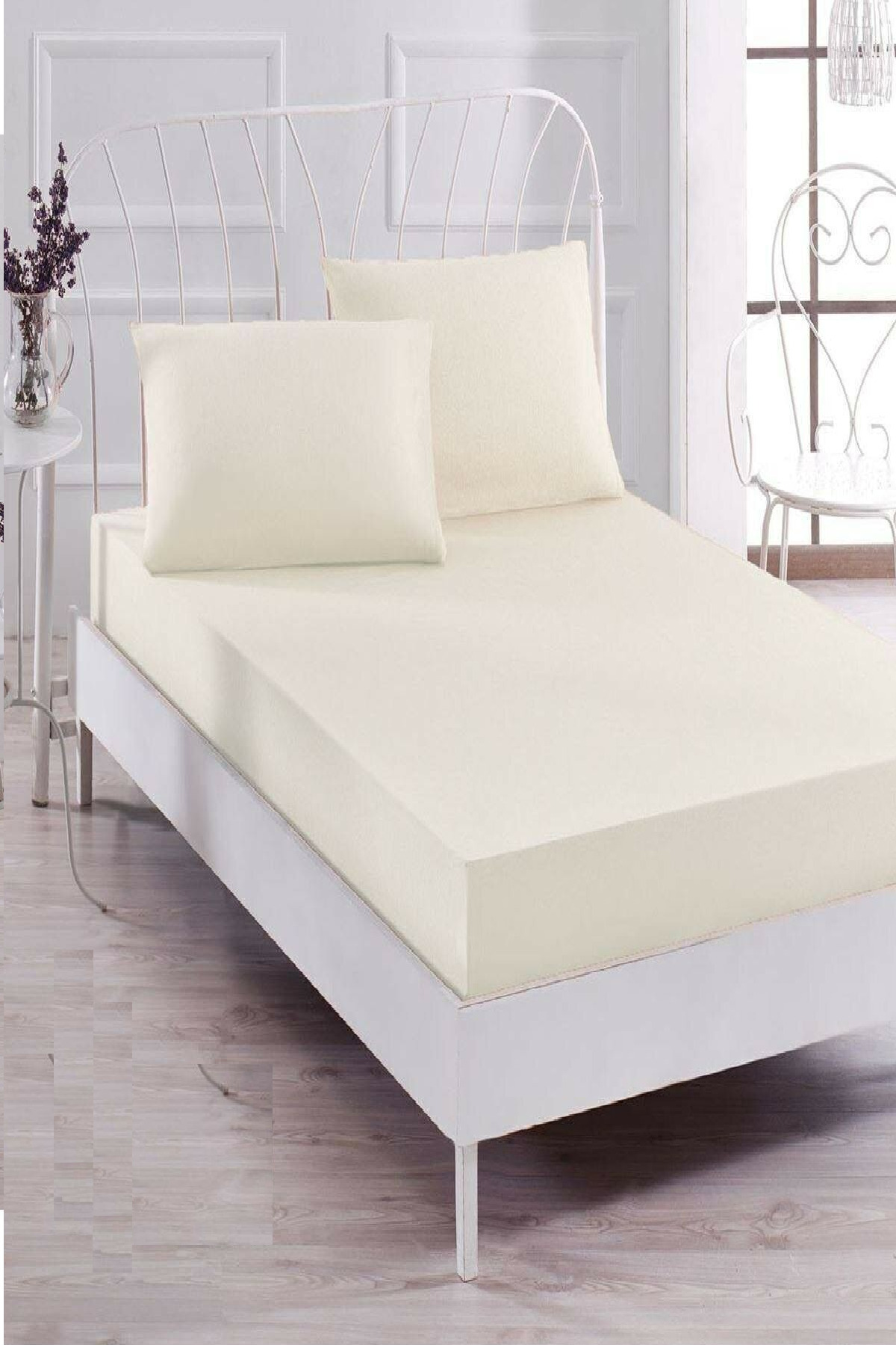 Bebesi%20180x200+35%20cm%20Çift%20Kişilik%20Havlu%20Lastikli%20Çarşaf%20Takımı%2050x70%20cm%202%20Adet%20Yastık%20Kılıfı