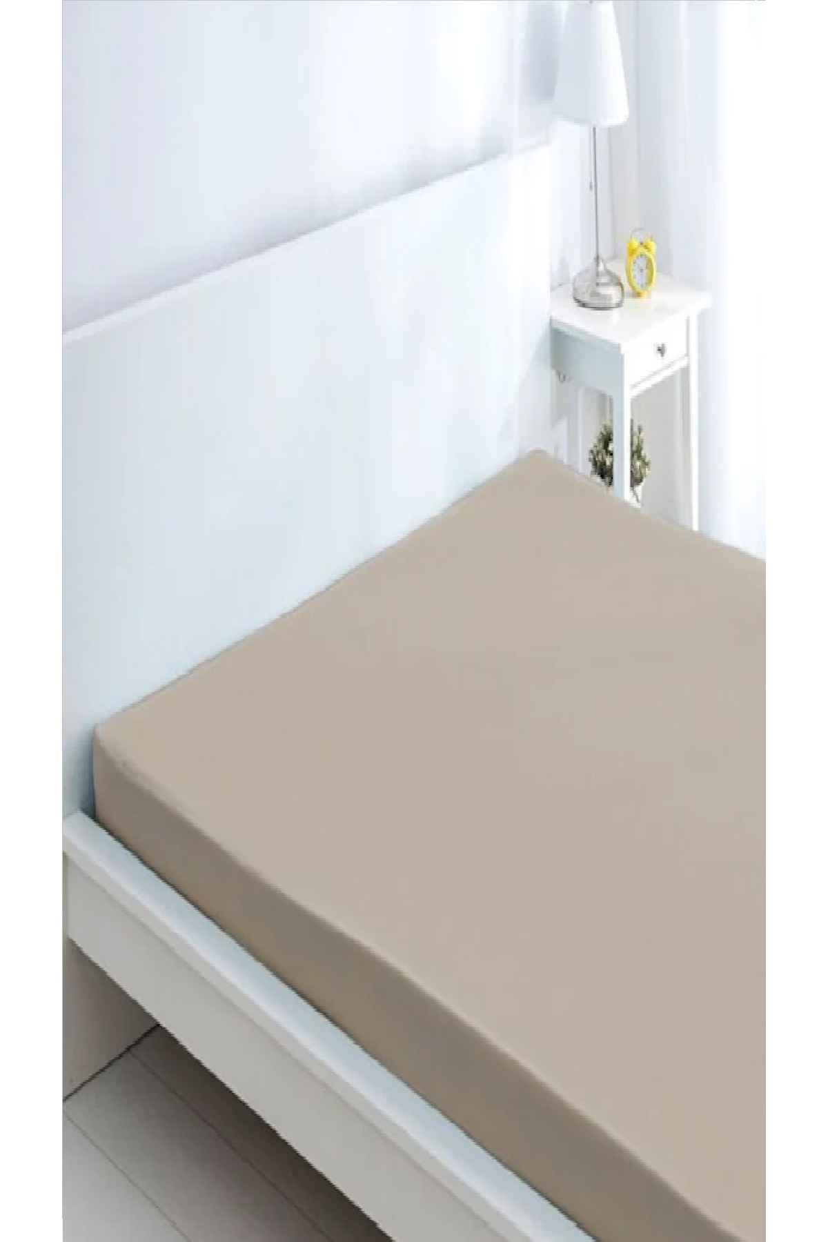 Bebesi%20Çift%20Kişilik%20Havlu%20Çarşaf%20Takımı%20Renk%20Açık%20Kahve%20150x200%20Cm