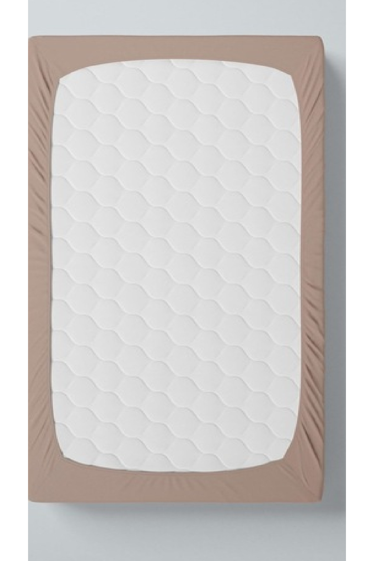 Bebesi%20Çift%20Kişilik%20Havlu%20Çarşaf%20Takımı%20Renk%20Açık%20Kahve%20150x200%20Cm
