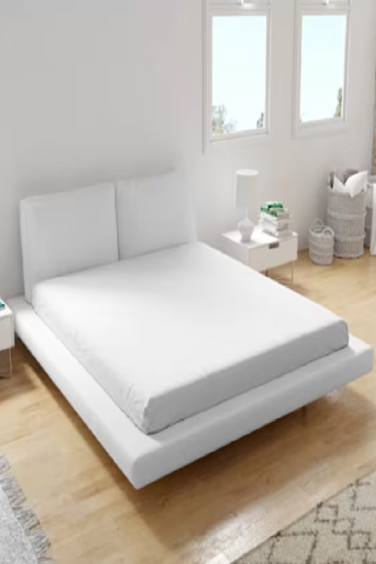 Bebesi%20Çift%20Kişilik%20Havlu%20Çarşaf%20Takımı%20Renk%20Beyaz%20150x200%20Cm