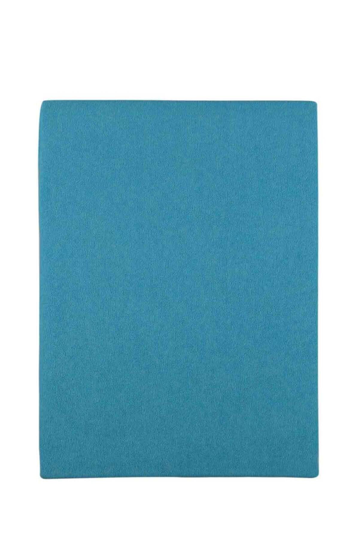 Bebesi%20Çift%20Kişilik%20Havlu%20Çarşaf%20Takımı%20Renk%20Turkuaz%20Mavisi%20150x200%20Cm