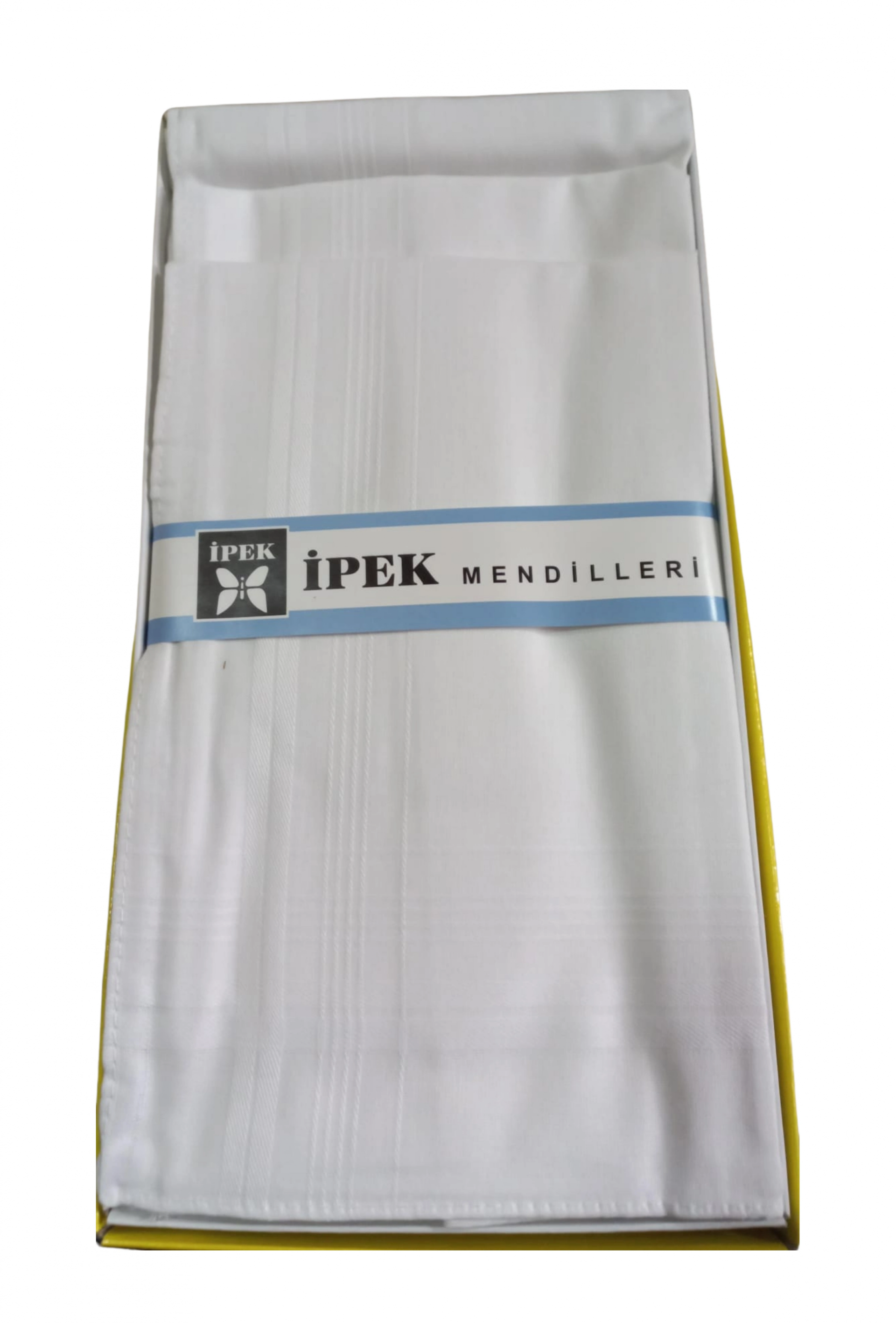 İpek%20Erkek%20Beyaz%20Kutulu%20Mendil%2012%20Adet%2042x42%20cm