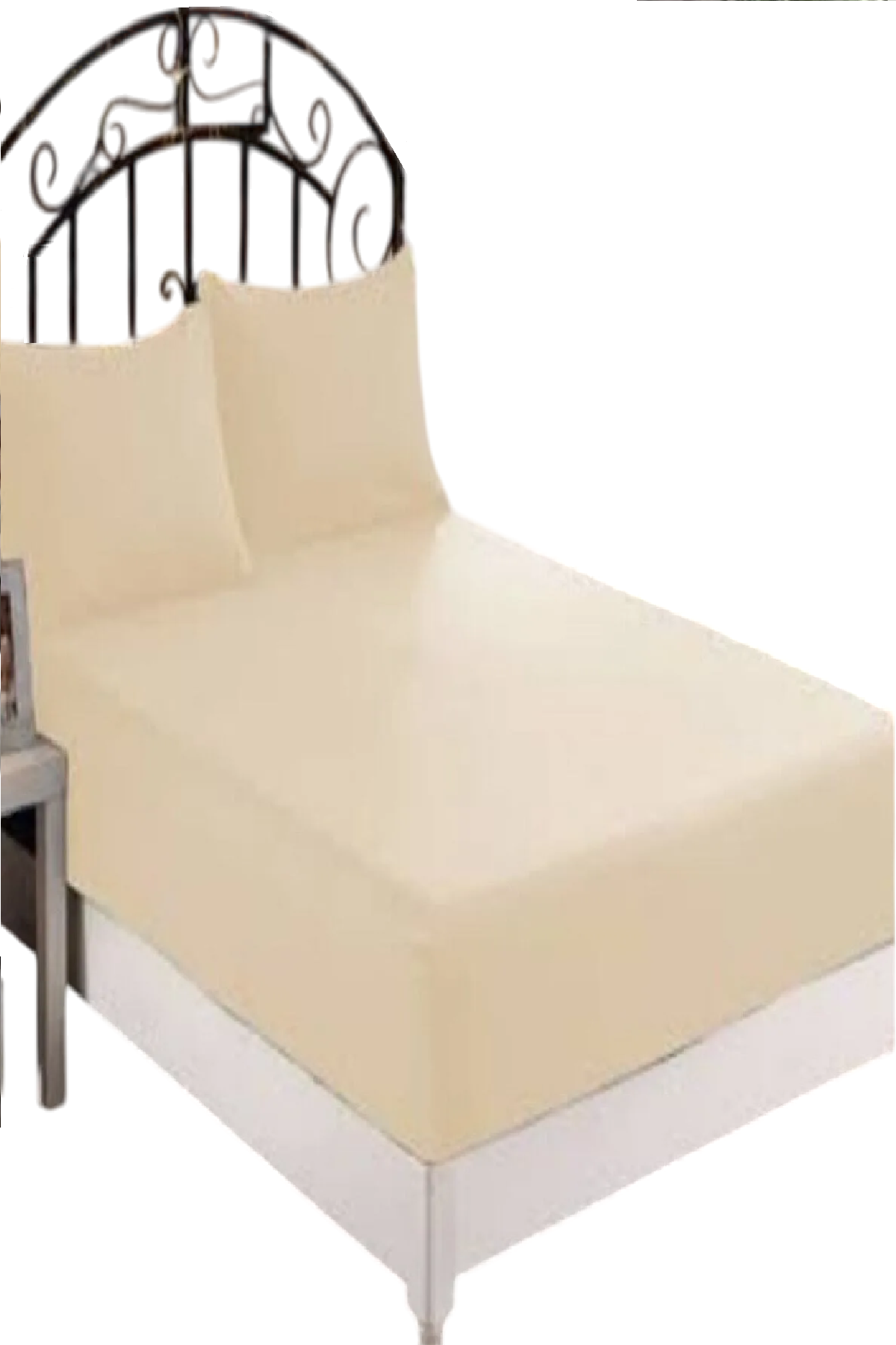 Altın%20Karma%20Çift%20Kişilik%20İnce%20Penye%20Lastikli%20Çarşaf%20150x200%20Cm%202%20Adet%20Yastık%20Kılıflı