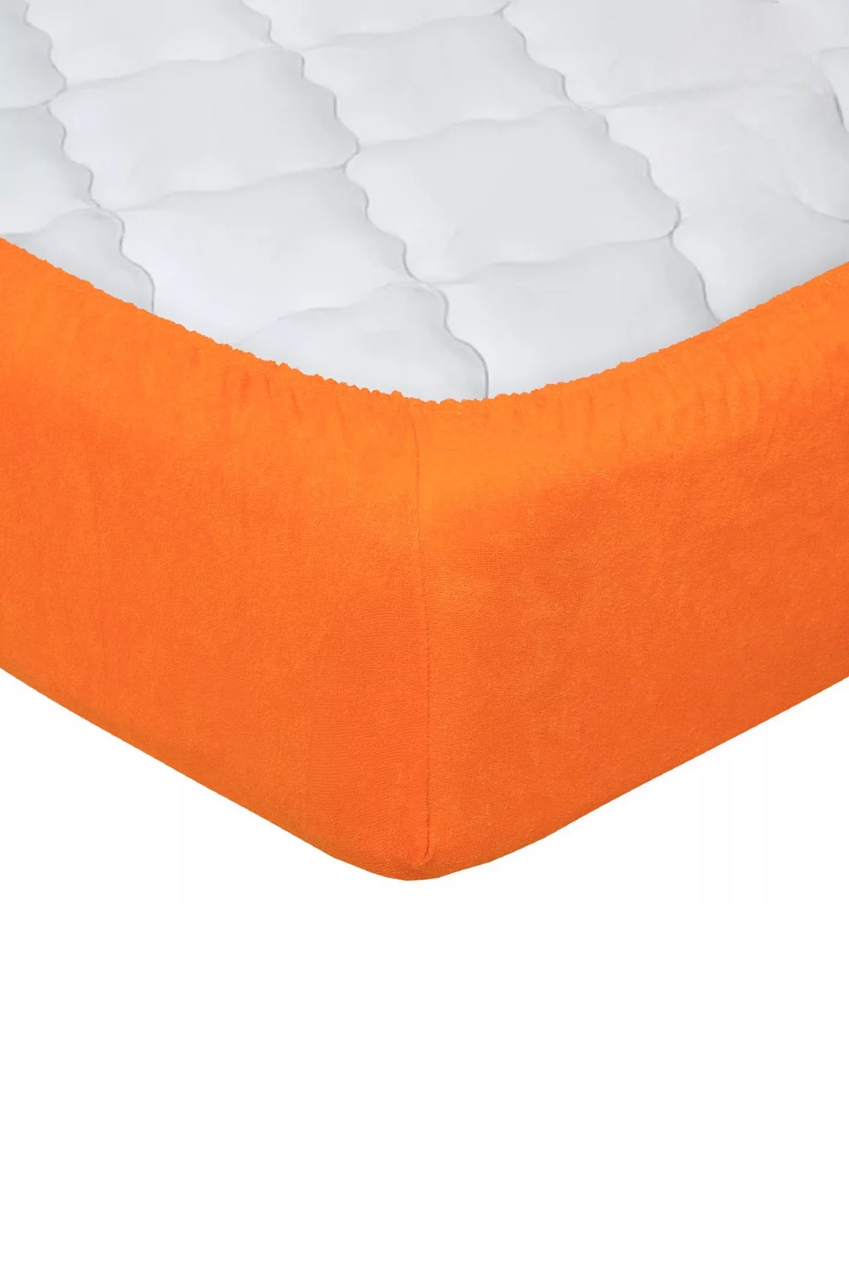 Altın%20Karma%20Jersey%20Penye%20Pamuklu%20180x200%20cm%20Çift%20Kişilik%20Lastikli%20Çarşaf%20turuçu