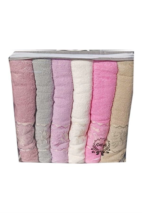 Çıtlık%20Çicek%20Desen%20Banyo%20Havlusu