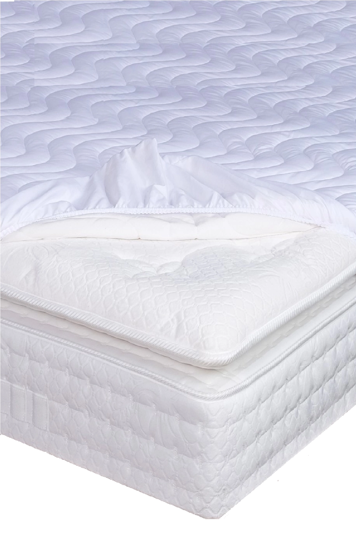Evony%20Fitted%20Kapitoneli%20160x200%20Cm%20Çift%20Kişilik%20Yatak%20Koruyucu%20Çarşaf