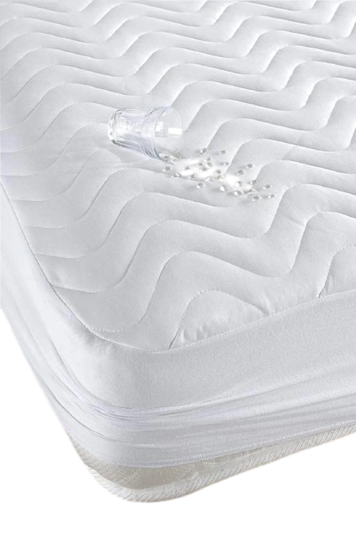 Evony%20Fitted%20Kapitoneli%20160x200%20Cm%20Çift%20Kişilik%20Yatak%20Koruyucu%20Çarşaf