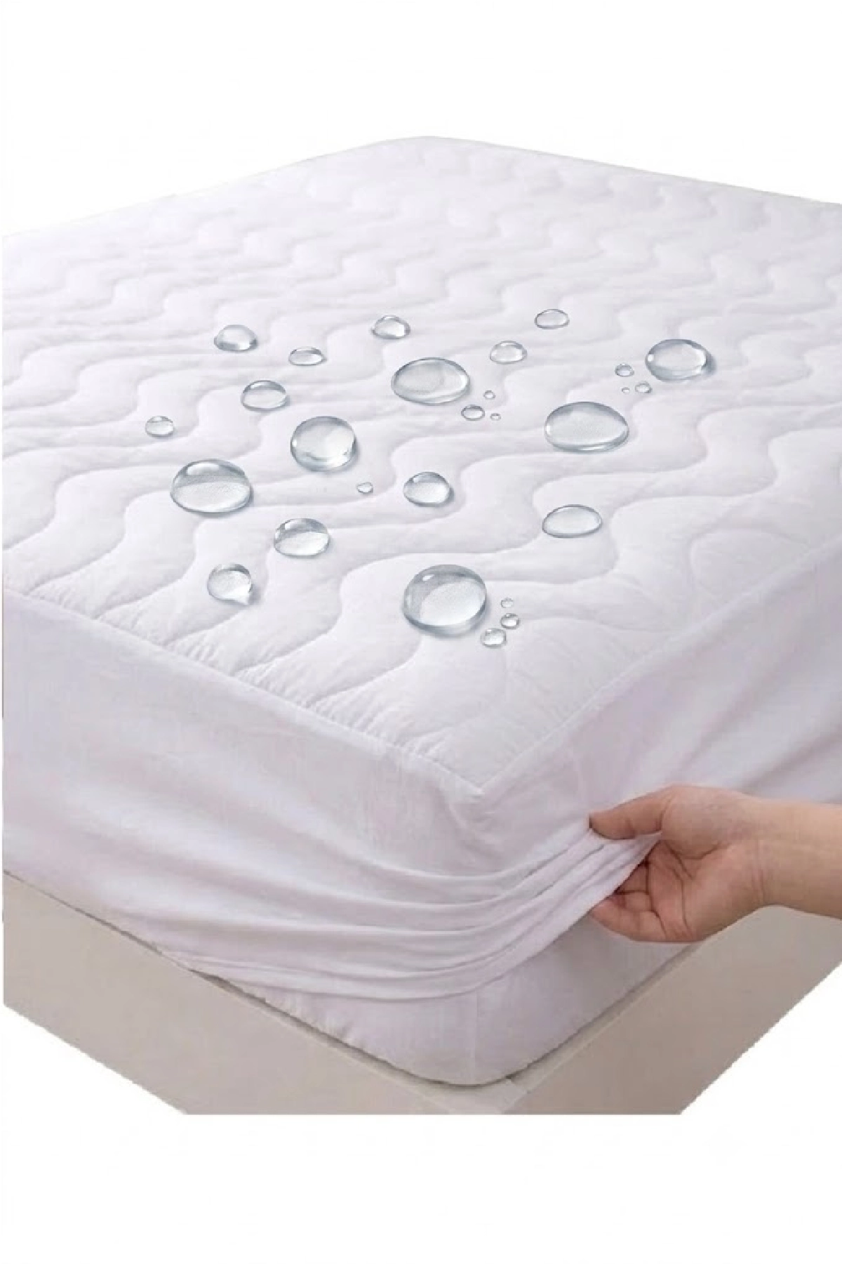 Bebesi%20100x200%20cm%20Sıvı%20Geçirmez%20Kapitoneli%20Fitted%20Alez%20Tek%20Kişilik%20Yatak%20Koruyucu%20Alez