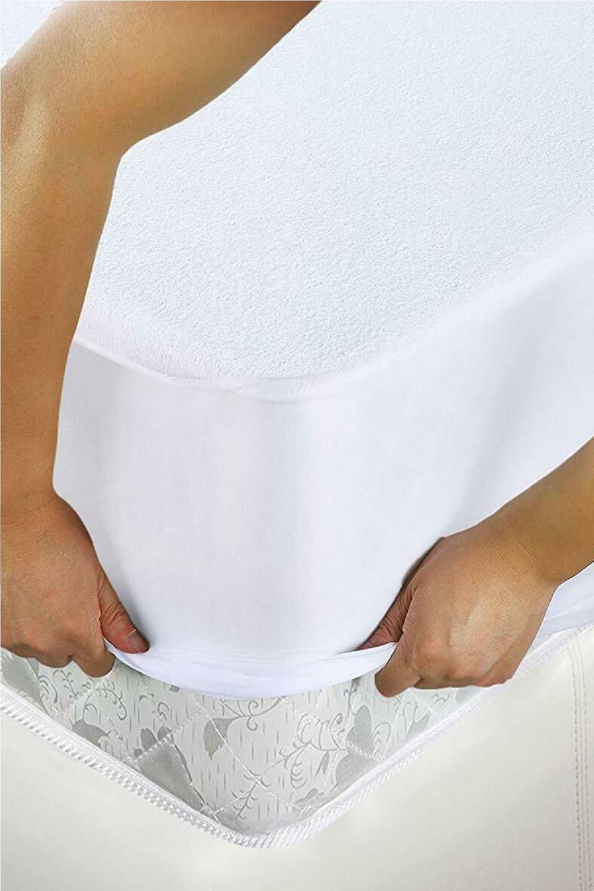 Divanev%20Sıvı%20Geçirmez%2060x120%20Cm%20Fitted%20Bebe%20%20Alezi%20%20Pamuklu%20%20Kumaş%20Yatak%20Koruyucu%20Alez
