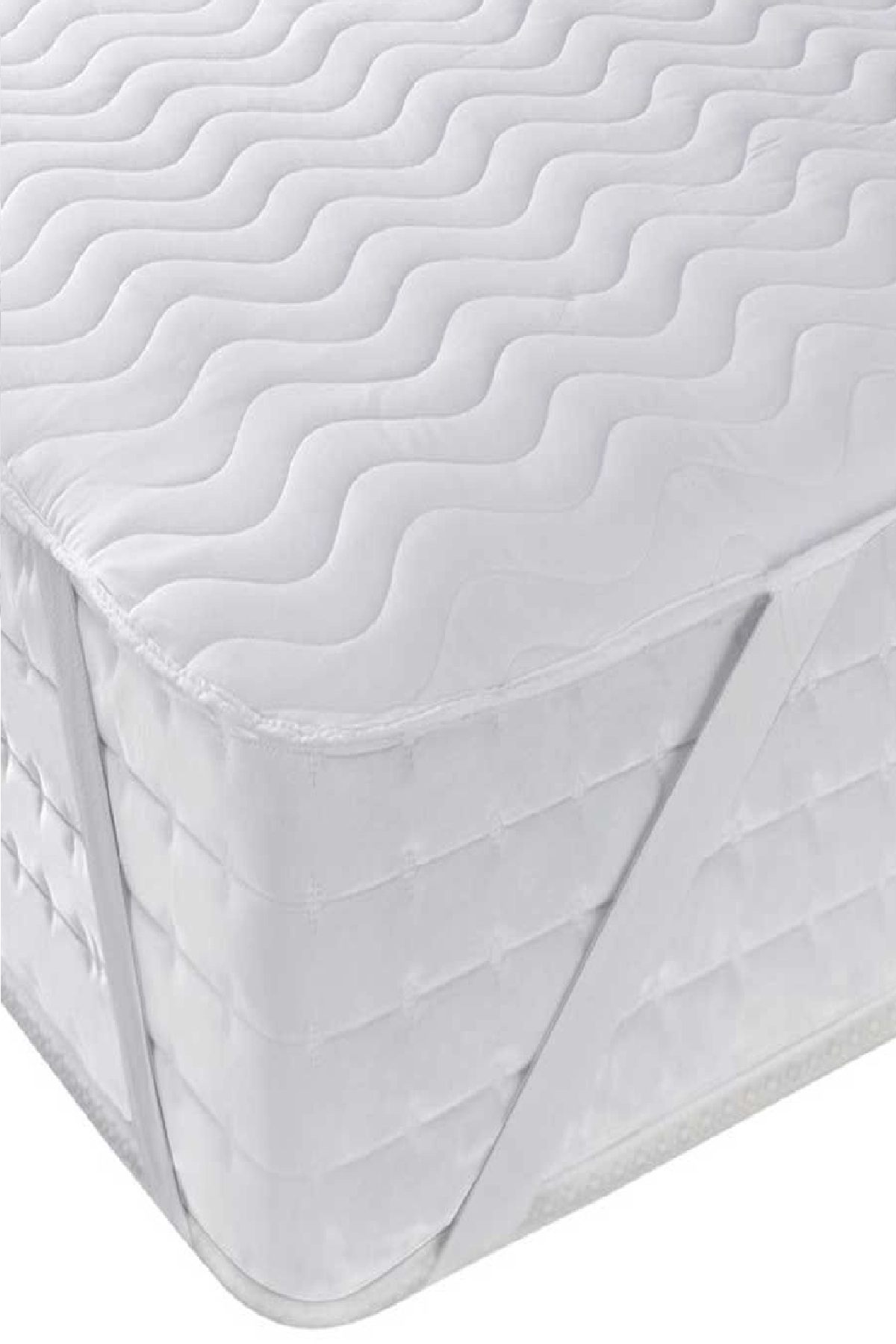 Evony%20Kapitoneli%20Sıvı%20Geçirmez%20Yatak%20Koruyucu%20Alez%20150x200%20Cm%20Tek%20Kişilik%20Köşe%20Lastikli