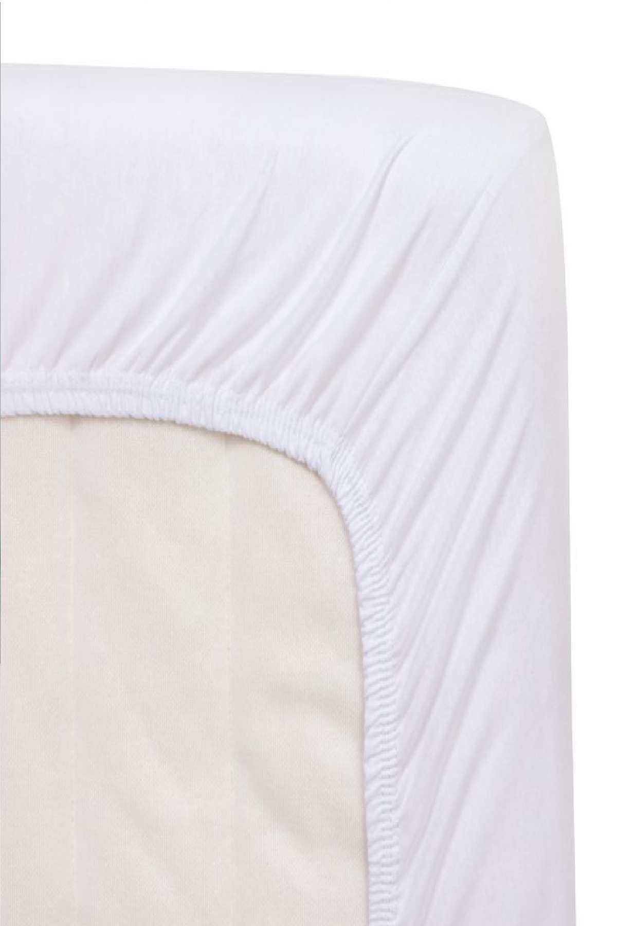 Evony%20Lastikli%20Pamuk%20Penye%20Çarşaf%20Beyaz%20180x200%20cm