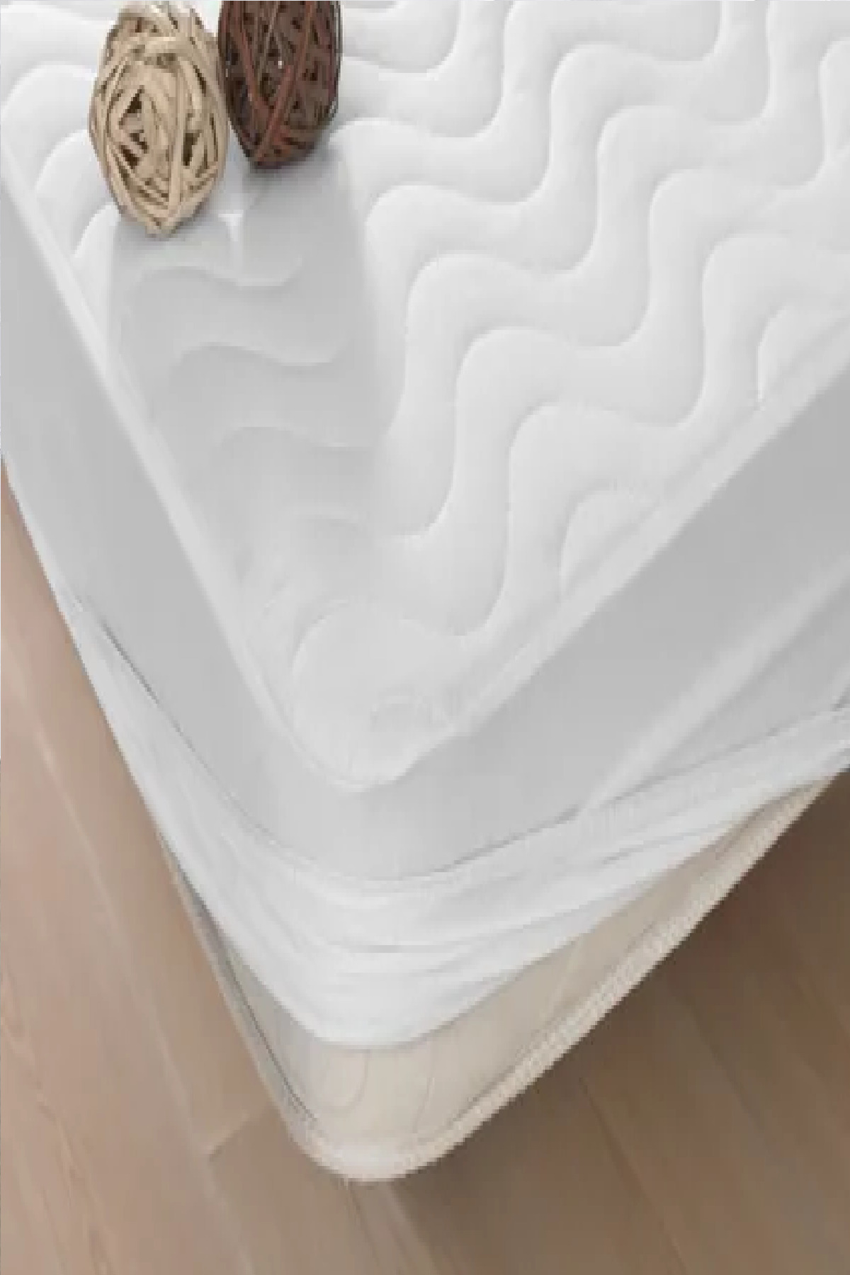 Evony%20Fitted%20Kapitoneli%20100x200%20Cm%20Tek%20Kişilik%20Yatak%20Koruyucu%20Çarşaf