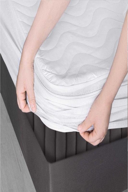 Evony%20Fitted%20Kapitoneli%20100x200%20Cm%20Tek%20Kişilik%20Yatak%20Koruyucu%20Çarşaf