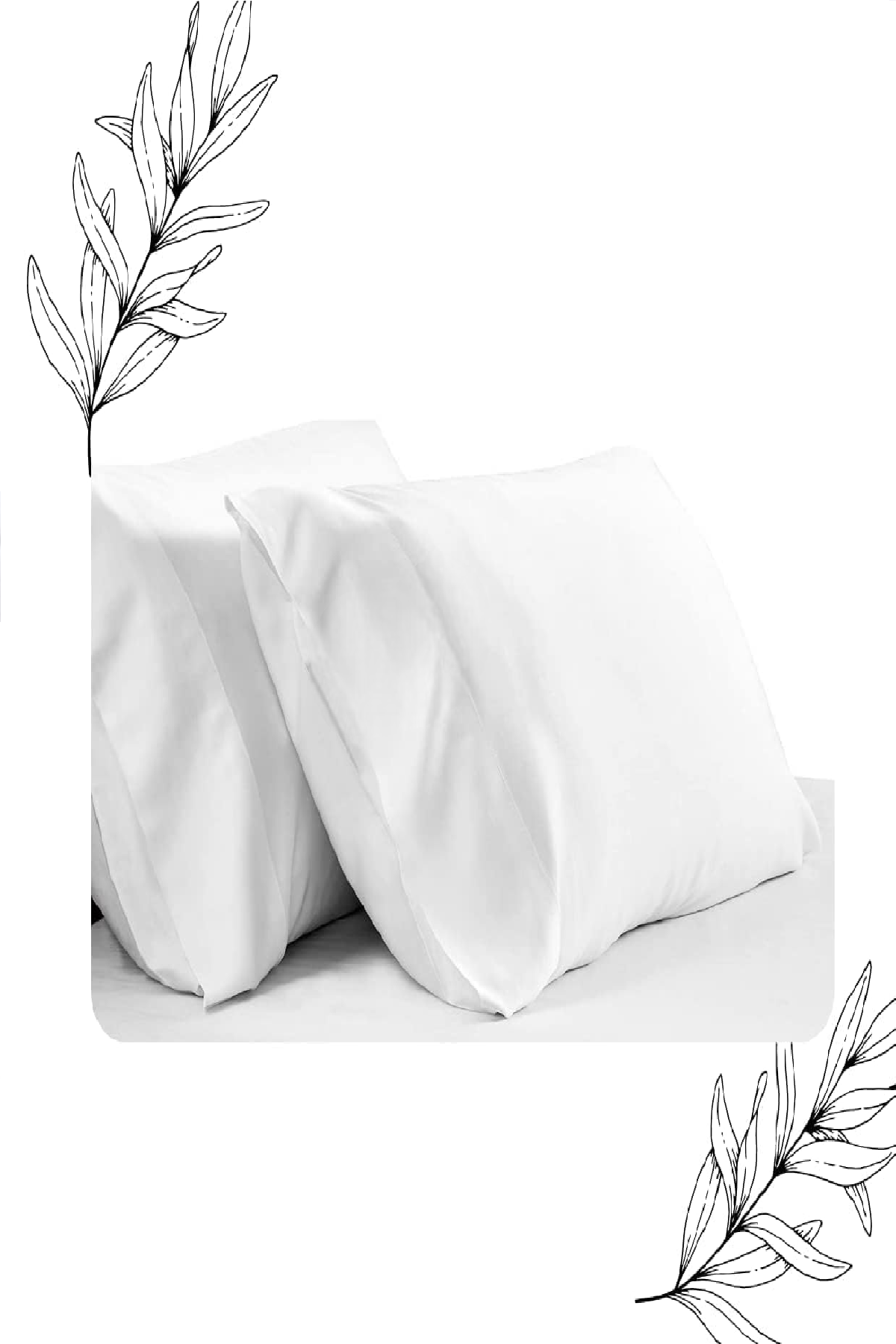 MyCey%202%20Adet%20Pamuklu%20Yastık%20Kılıfı%20Fermuarsız%20Beyaz%2050x70%20cm