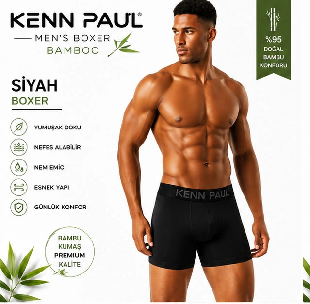 Kenn%20Paul%20Bambu%20Erkek%20BOXER%20%203%20ADET