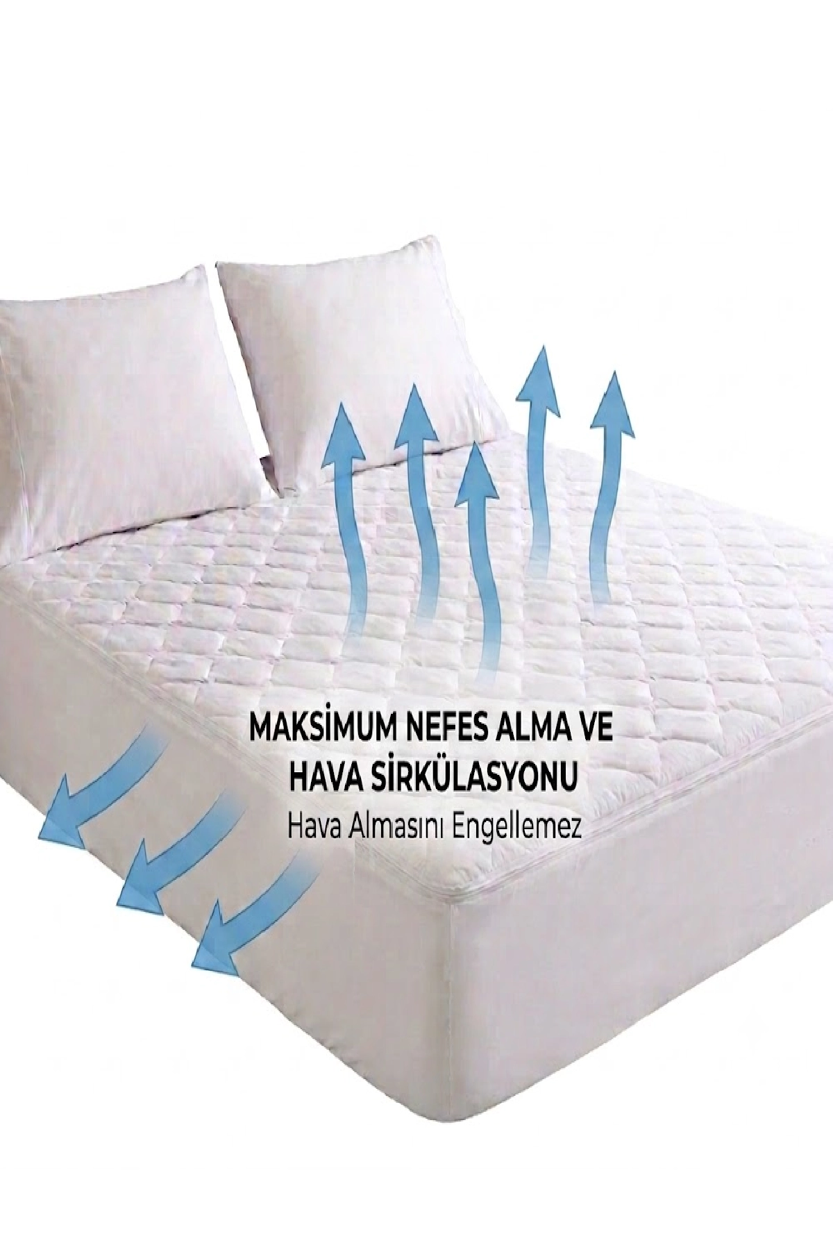 Derbey%20200x200%20cm%20Hava%20Geçiren%20fi̇tted%20%20Kapitoneli%20Çift%20Kişilik%20yatak%20koruyucu%20alez
