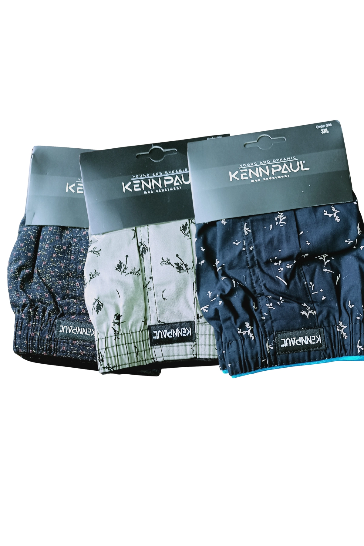 Kenn%20Paul%20Desenli%20Poplin%20Erkek%20Boxer%20Battal%20Beden%203XL-%206%20Adet