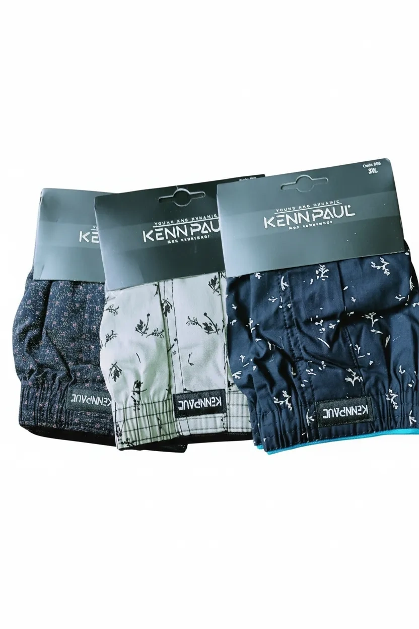 Kenn%20Paul%20Poplin%20Erkek%20Boxer%20Battal%20Beden%203XL-%203Adet