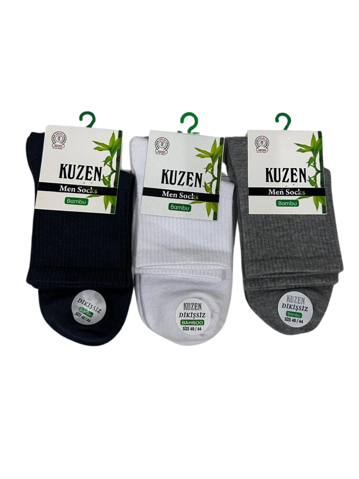 Kuzen%20Dikişsiz%20Yarım%20Konç%20Bambu%20Erkek%20Çorap%2012%20Adet