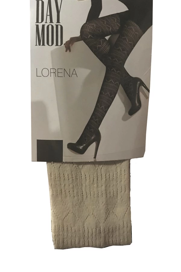 Daymod%20Lorena%20Micro%20File%20Desenli%20Kadın%20Külotlu%20Çorap