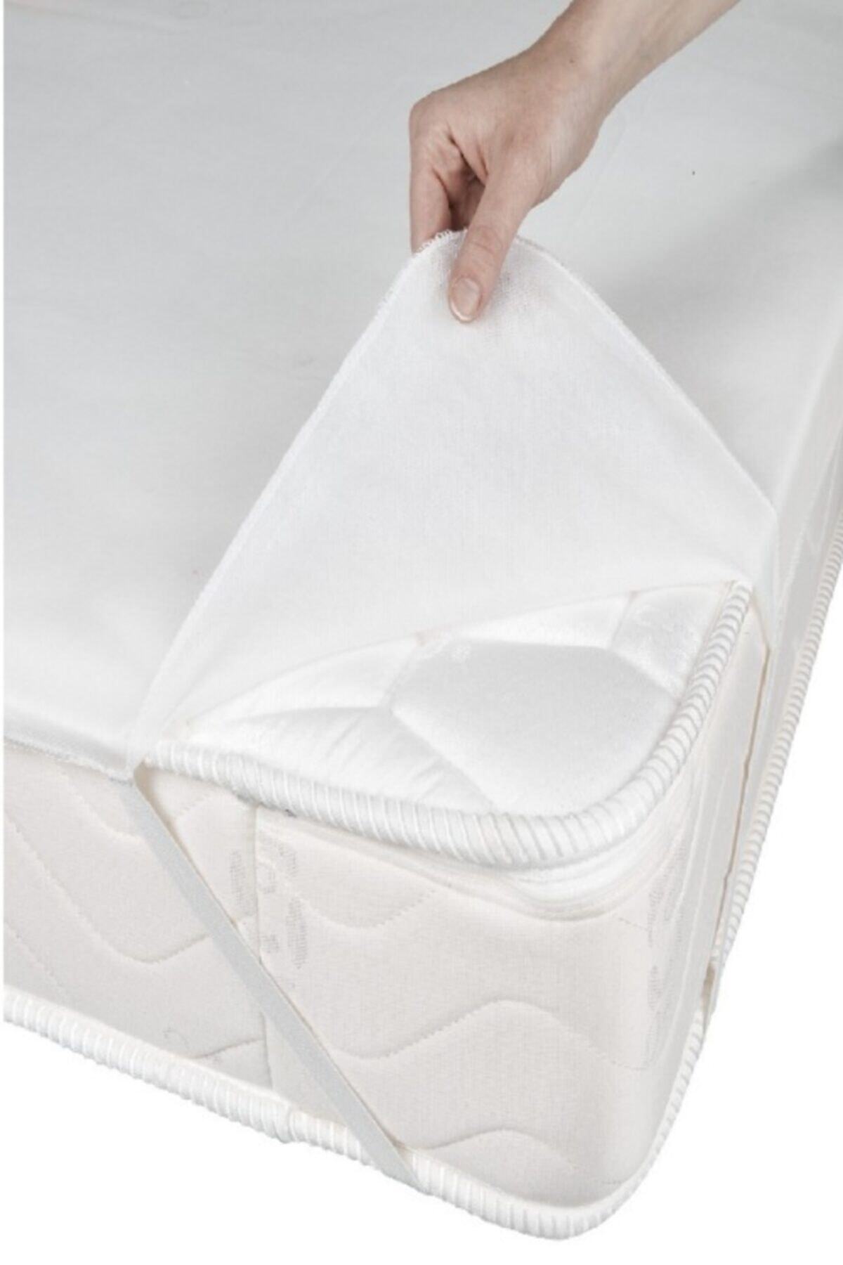 Evony Tek%20Kişilik%20Alez 100x200%20Cm%20Sıvı%20Geçirmez%20Köşe%20Lastikli%20Micro%20Yatak%20Koruyucu%20Alez