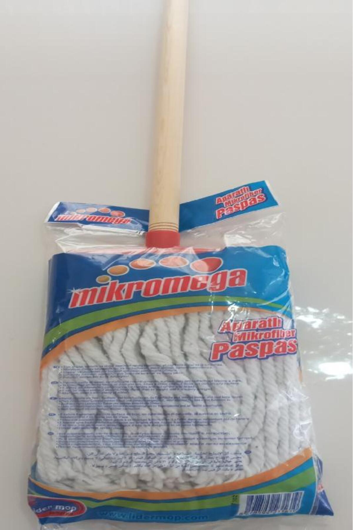 Micro%20Mega%20Geniş%20Mop%20Pamuklu%20Püskül%20Islak%20Paspas%20Ve%20Ahşap%20Sapı%20Ile