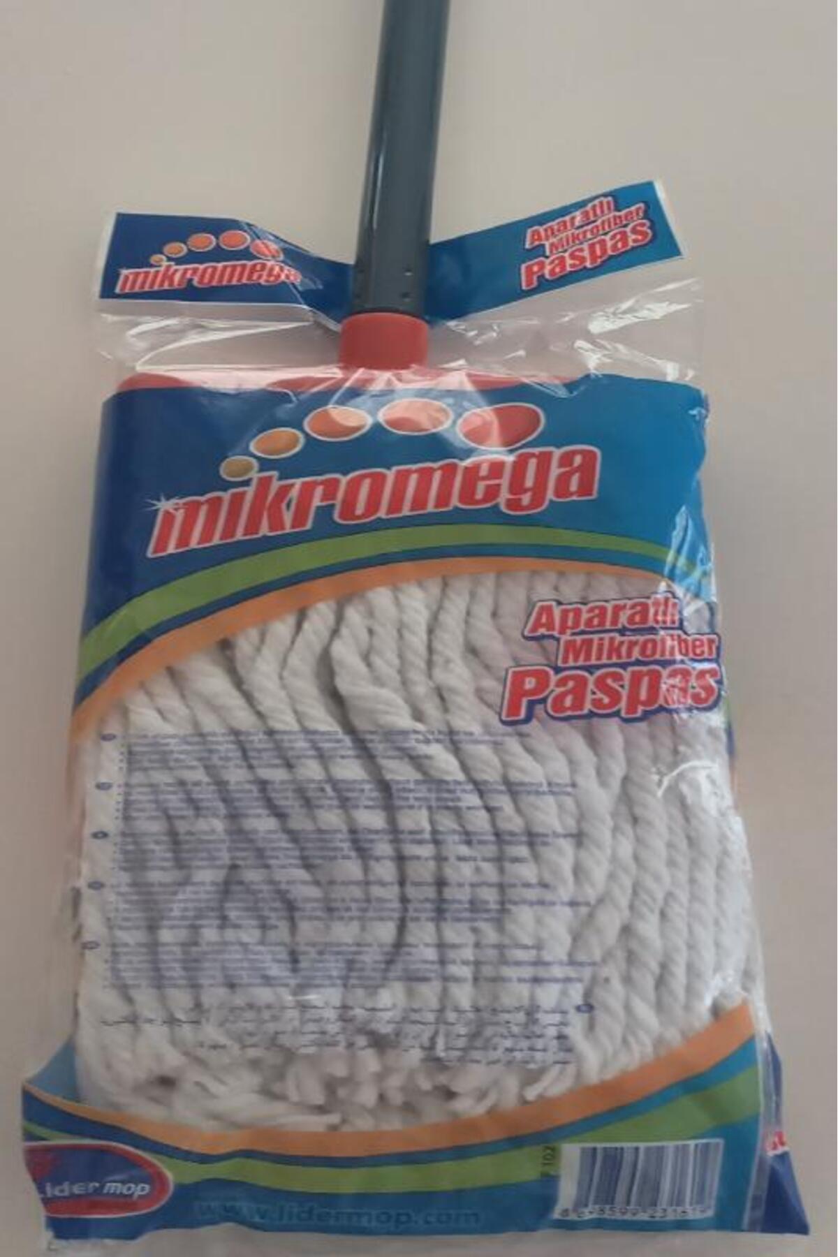 Micro%20Mega%20Geniş%20Mop%20Pamuklu%20Püskül%20Islak%20Paspas%20Ve Metal%20Sapı%20Ile