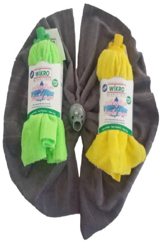 ﻿Wikro%202%20Adet%20Mikrofiber%20Mop%20Paspas%20Yedek%20Ucu%20