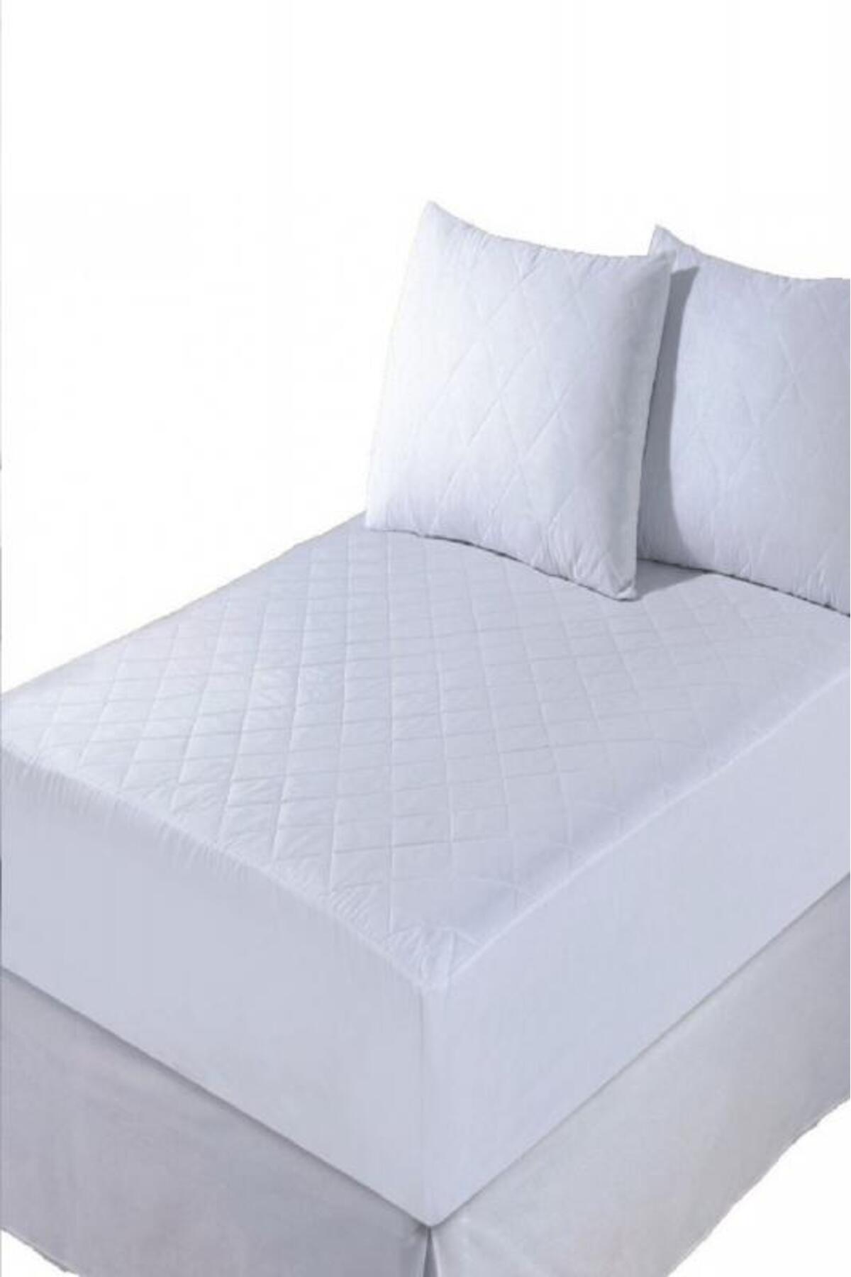 Derbey%20Fitted%20Kapitoneli%20120x200%20Cm%20Tek%20Kişilik%20Yatak%20Koruyucu%20Çarşaf%20Alez