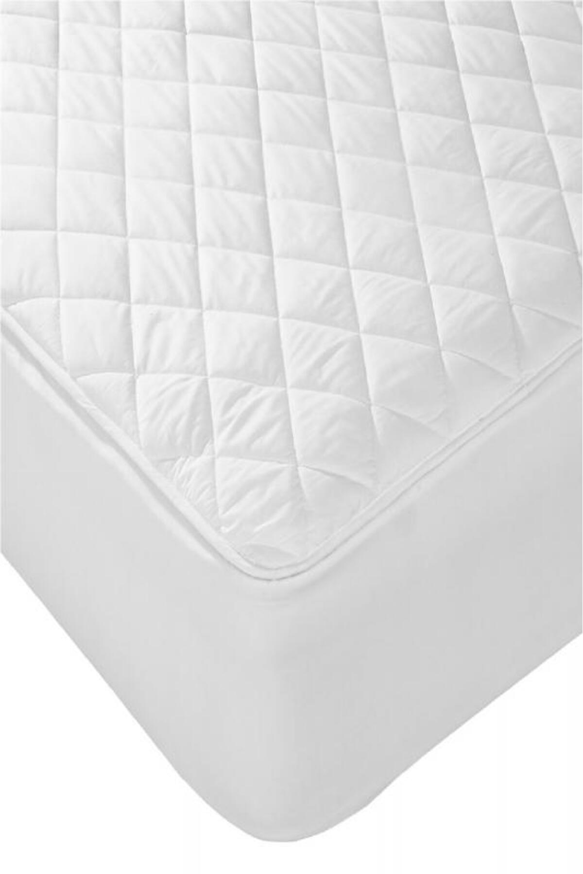 Derbey%20Fitted%20Kapitoneli%20120x200%20Cm%20Tek%20Kişilik%20Yatak%20Koruyucu%20Çarşaf%20Alez