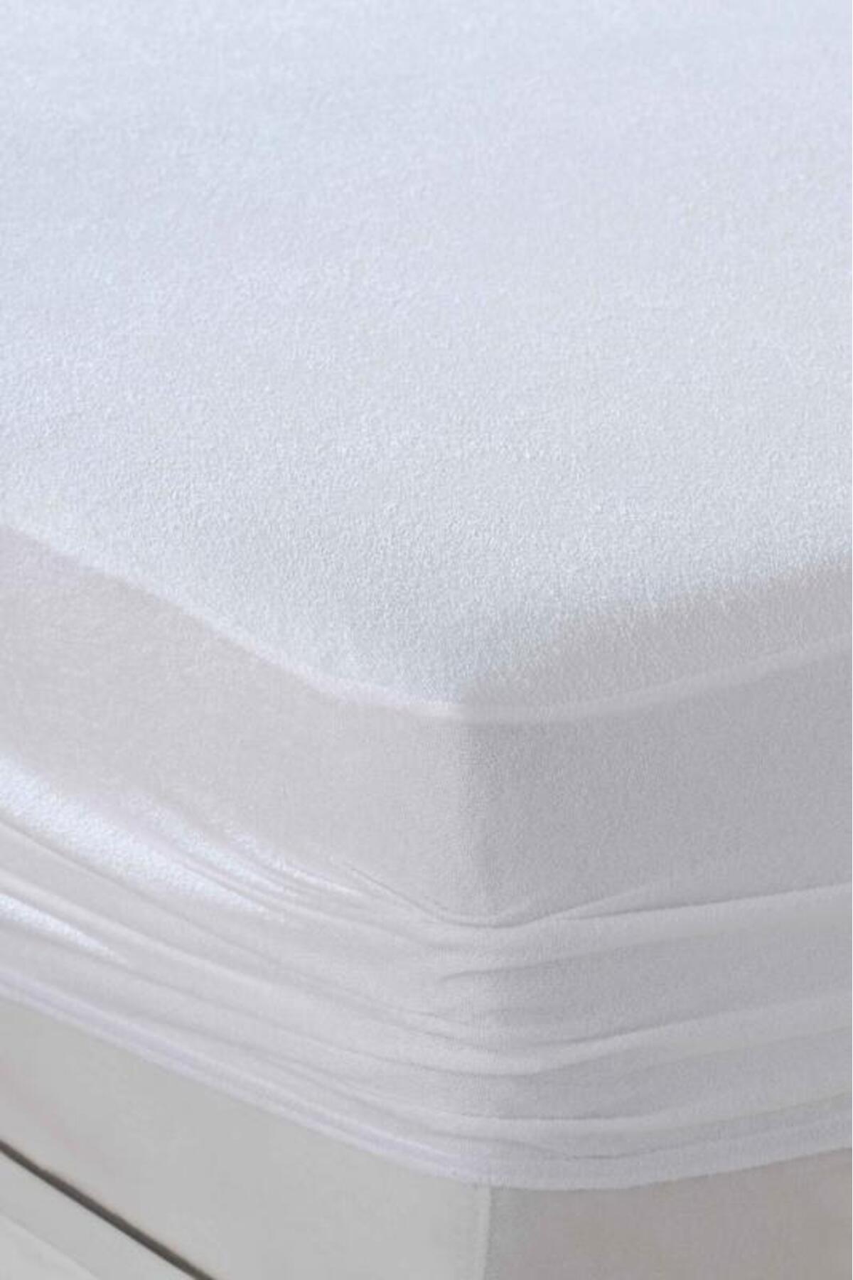 MyCey%20200x200+30%20Cm%20Sıvı%20Geçirmez%20Çift%20Kişilik%20Battal%20Boy%20Pamuklu%20Fitted%20Yatak%20Koruyucu%20Alez