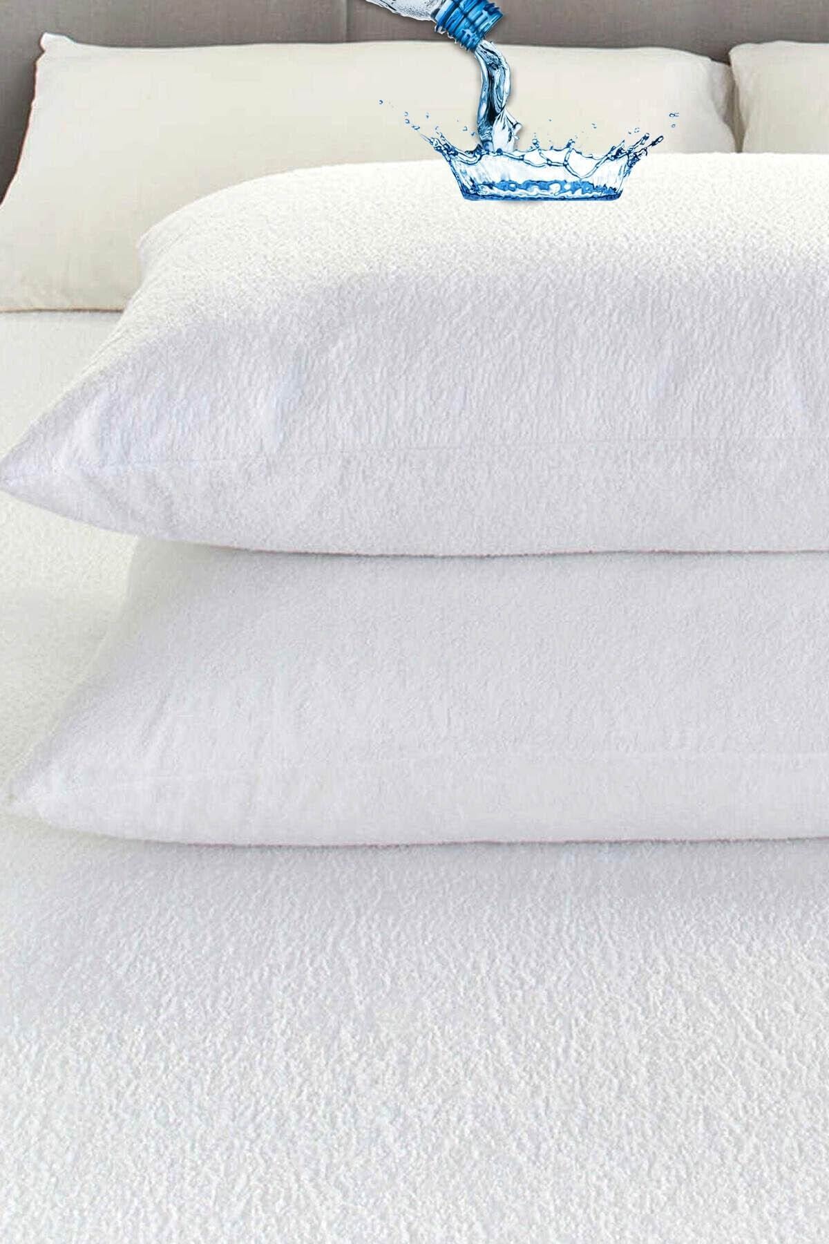 MyCey%202%20Adet%20Bebek%20Yastığı%20Kılıfı%2045x35%20Cm%20Alez%20Sıvı%20Geçirmez