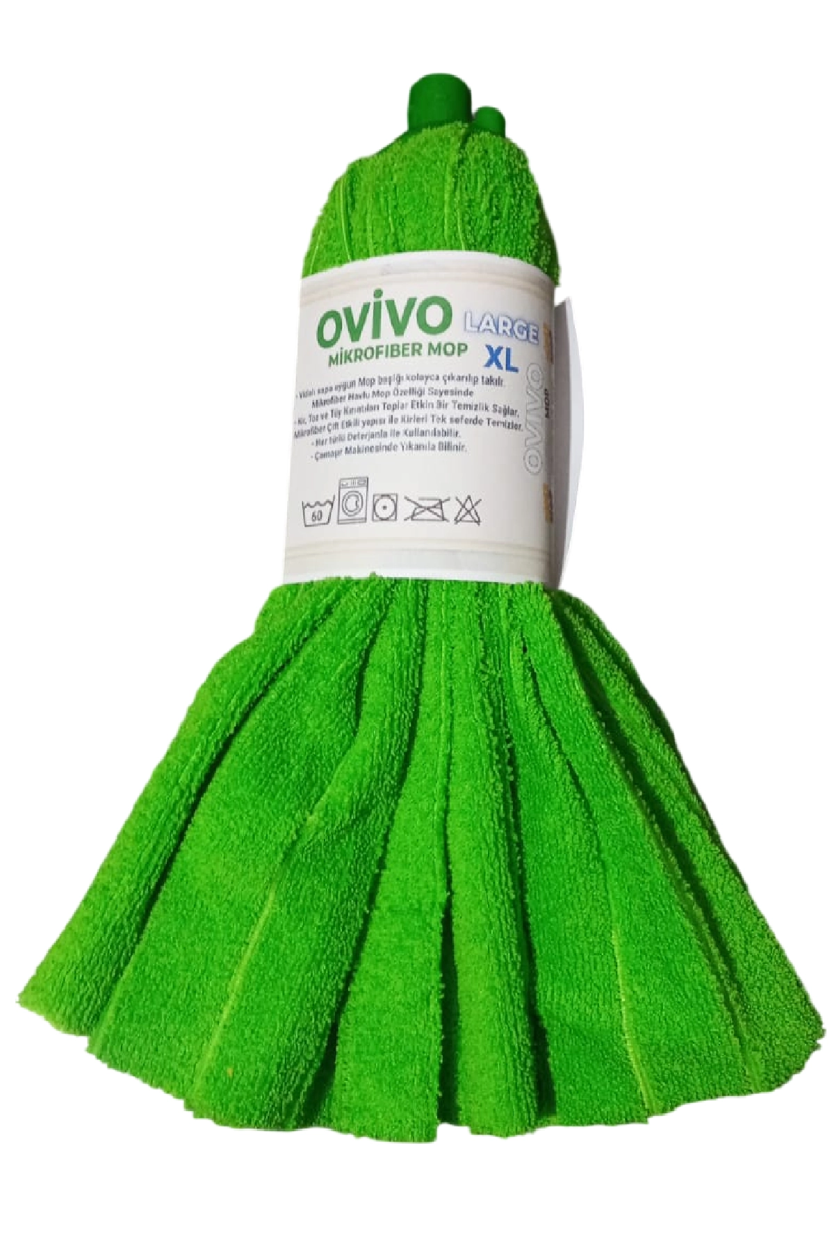 Ovivo%201%20Adet%20%20Mikrofiber%20Havlu%20Mop%20Paspas%20Mop%20Xl%20Yedek%20Ucu%20Large%20XL%20Büyük%20Boy