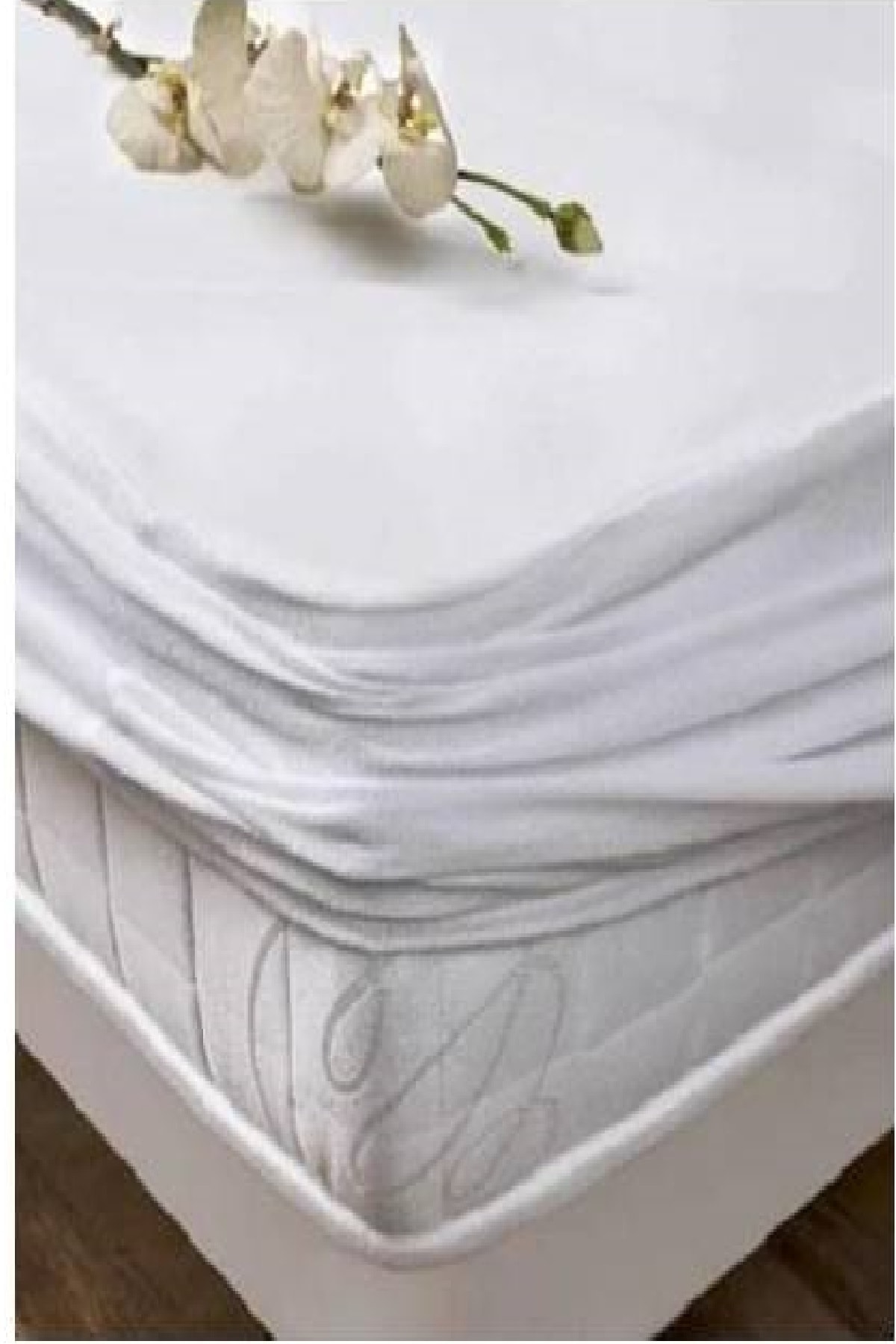 160x200+30%20cm%20Pamuk%20Fitted%20Alez%20Su%20Sıvı%20Geçirmez%20Yatak%20Koruyucu%20Alez