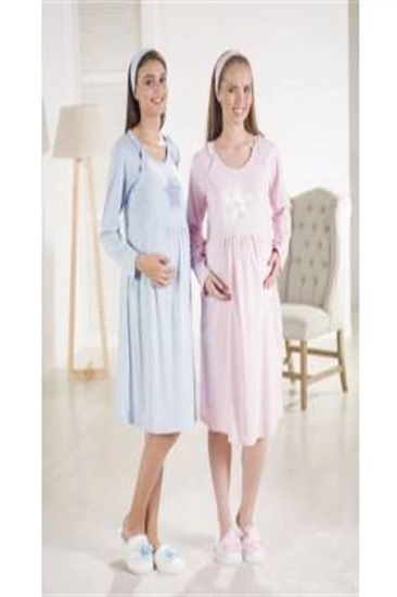 Estiva Soft Penye Lohusa Gecelik 17381