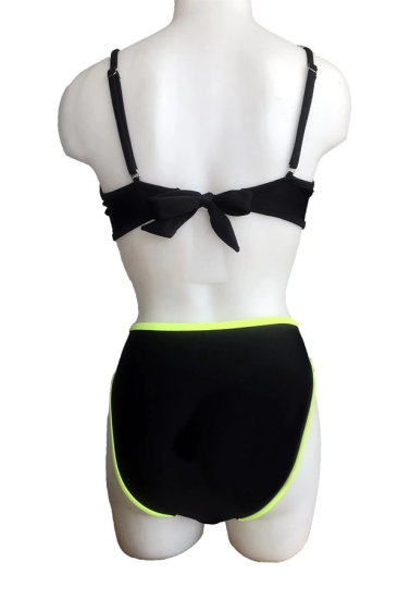 Mila Fermuarlı Straplez Kaplı Bikini Emp.