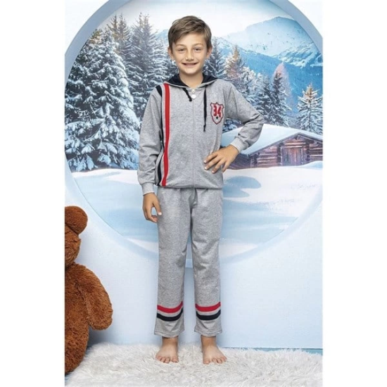 5033 HMD YUPPİ ERKEK ÇOCUK KAPŞON FERMARLI EŞORFMA